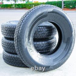 4 Tires WellPlus Power ST-1 Semi-Steel ST 235/80R16 Load F 12 Ply Trailer