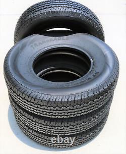 4 Transeagle ST Radial II Steel Belted ST 235/80R16 Load E 10 Ply Trailer Tires