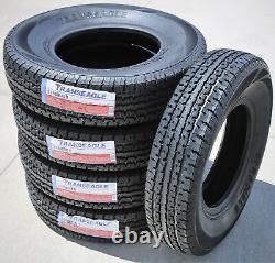 4 Transeagle ST Radial II Steel Belted ST 235/80R16 Load E 10 Ply Trailer Tires