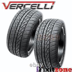 4 Vercelli Strada II 245/40R18 97W Tires, All Season, 45K Mile Warranty