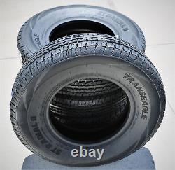 5 Tires Transeagle ST Radial II Steel Belted ST 225/75R15 Load E 10 Ply Trailer