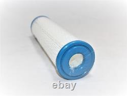 50 Pack Pleated Sediment Cartridge 2.5 x 10 Water Filter Protective Net