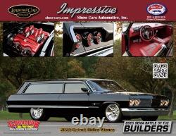 58 67 CHEVY NEW OIL FILTER CANISTER SCREENED PRINTED With FILTER & GASKET ALL V8'S