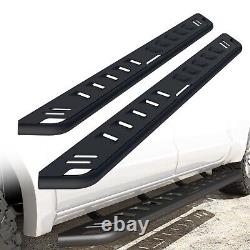 7 Running Board For 20-24 Chevy Silverado 1500 Double Cab Side Step Nerf Bar