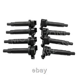 8 Pcs 90919-02230 ALL NEW OEM Ignition Coils 673-1303 Tundra Sequoia US Stock