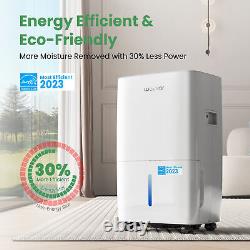 80 Pints Energy Star Dehumidifier for Spaces up to 5,000 Sq. Ft Large Basement