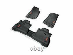 82216629AB Mopar OEM Jeep Gladiator JT Black All-Weather Rubber Slush Mat