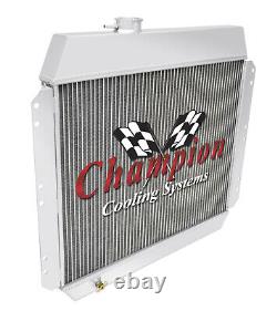 AAR Champion 2 Row Radiator for 1949 1954 Chevrolet Cars L6 Engine #EC4954-6