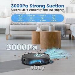 AIRROBO P30 3000Pa Robotic Robot Vacuum and Mop Cleaner Self-Charging App/Alexa