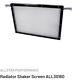 Allstar Radiator Shaker Screen 17 X 25, Aluminum, Black Powder Coat