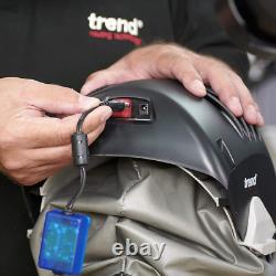 Airshield Pro Full Faceshield, Dust Protector, Battery Powered Air Circulating M