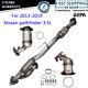 All 3 Catalytic Converter For 2013-2019 Nissan Pathfinder 3.5l With Flex Y Pipe