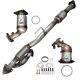 All 3 Catalytic Converter For 2013 Jx35 2014-2020 Infiniti Qx60 3.5l With Ypipe