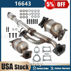 All 3 Catalytic Converters For Honda Pilot 3.5L 2016 2017 2018 2019 Direct Fit