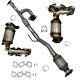 All 3 Catalytic Converter For 2002-2003 Lexus Es300 3.0l With Flex Y Pipe