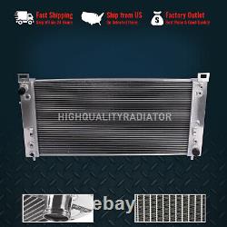 All Aluminum Radiator For GMC 2005-2013 Silverado 1500 5.3L 6.2L 3Rows AT/MT