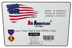 All American AA-H420 4 Pack, Pentair Clean and Clear Plus 420, Unicel C-7471