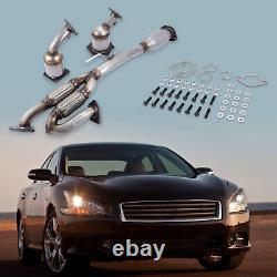 All Three Catalytic Converter Kit Set Fits For Nissan Maxima 3.5L 2009-2014