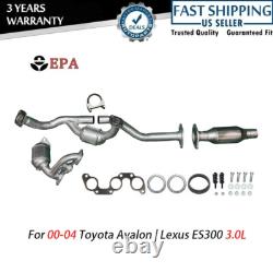 All Three Catalytic Converter Set For 00-04 Toyota Avalon Lexus ES300 3.0L NEW