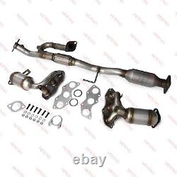 All Three Catalytic Converter Set For 2007-2017 Lexus ES350 Toyota Camry 3.5L V6