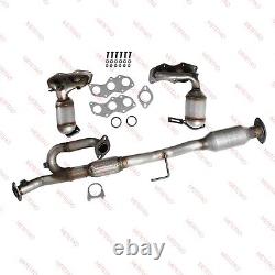 All Three Catalytic Converter Set For 2007-2017 Lexus ES350 Toyota Camry 3.5L V6