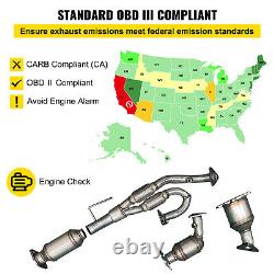 All Three Catalytic Set For 2004-2009 Nissan Quest2004-2006 Nissan Maxima 3.5L