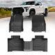 All Weather Floor Mats Liners For 2022-2023 Toyota Tundra New 1st+2nd Anti-slip