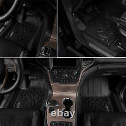 All Weather Floor Mats for Jeep Grand Cherokee 2022-2023 TPE Liners Full Set
