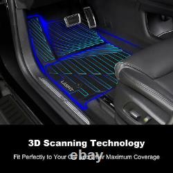 All Weather Floor Mats for Lincoln MKZ 2017 2018 2019 2020 Sedan Front&Rear Row