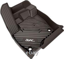 All Weather Front+Rear Row Floor Mats Liner for 2015-2023 Ford Edge TPE Liners