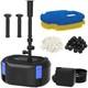 All-in-one Koi Pond Filter 200-500 Gal With Fountain Pump 550gph