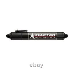 Allstar Performance 40197 8AN Fuel Filter with Shut Off No Element NEW