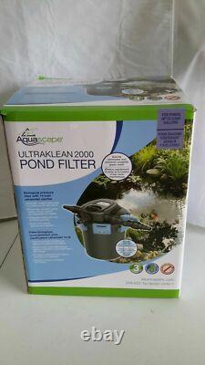 Aquascape UltraKlean 2000 Biological Pressure Filter with14 watt UVC / Pond Filter