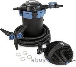 Aquascape UltraKlean 3500 Pond Filtration Kit, UV Clarifier and Solids-Handling