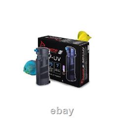 Aquatop 72-126 GPH Internal Filter Submersible Filter Includes Replaceabl