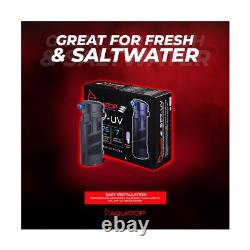 Aquatop 72-126 GPH Internal Filter Submersible Filter Includes Replaceabl