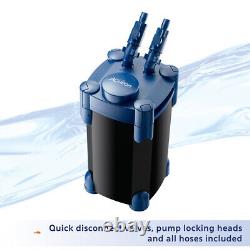 Aqueon QuietFlow Canister Filter 200 for Aquariums up to 55 Gallons