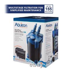 Aqueon QuietFlow Canister Filter 400 for Aquariums between 100 150 Gallons