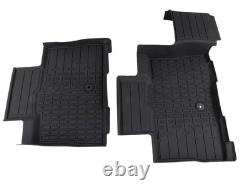 Aviator 2020-2025 Black Rubber All Weather Floor Liner Tray Protection Mats 4pc