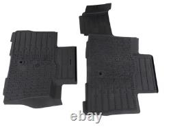 Aviator 2020-2025 Black Rubber All Weather Floor Liner Tray Protection Mats 4pc