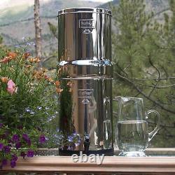 Berkey Water Filter Systems Purification With 2 Black BB9-2 Cartridge Elements
