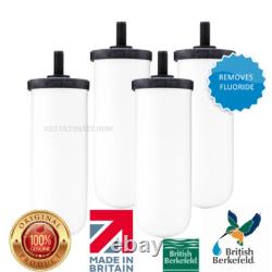 British Berkefeld 7? Ceramic Ultra Fluoride Water Filter (4 Pack) (ALL IN ONE)