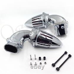 Bullet Dual Air Cleaner Kit Intake Filter For Suzuki Boulevard M109 All year