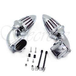 Bullet Dual Air Cleaner Kit Intake Filter For Suzuki Boulevard M109 All year