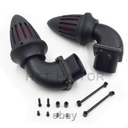 Bullet Dual Air Cleaner Kit Intake Filter For Suzuki Boulevard M109 All year Bla