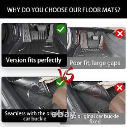 Car All Weather Floors Mat Liners Rubber For Chevrolet Trailblazer FWD 2021-2023