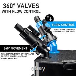 Cascade All-in-One Aquarium Canister Filter Up to 30 Gallons (115 GPH) Ca
