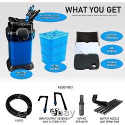 Cascade All-in-One Aquarium Canister Filter for Tanks Up to 200 Gallons