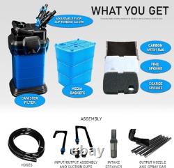 Cascade CCF2UL Canister Filter For Large Aquariums and Fish Tanks Up To 65