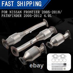 Catalytic Converter Set All Four For Nissan Pathfinder 4.0L 2005 2006 2007-2012